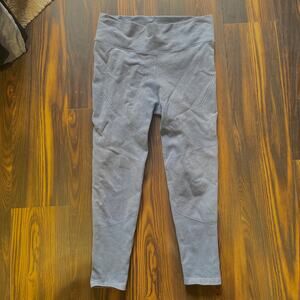 Aerie Offline Light Blue Compression High Rise Seamed Leggings XL